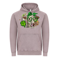 Vintage Zinc Charolais St. Patrick's Day Vintage Hoodie - OliviaCreatesArt