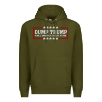 Army Green Dump Trump Premium Hoodie - Bettercallsaul
