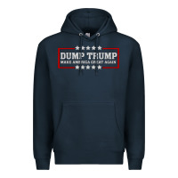 Navy Dump Trump Premium Hoodie - Bettercallsaul