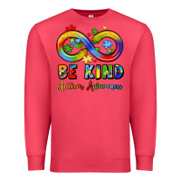 Cardinal be kind autism awareness infinity symbol Premium Sweatshirt - LillyAllenDesigns