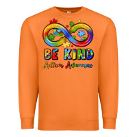 Carrot be kind autism awareness infinity symbol Premium Sweatshirt - LillyAllenDesigns