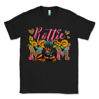 Black rottweiler mom Classic Tee - Artiststas