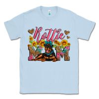 Dusty Blue rottweiler mom Classic Tee - Artiststas