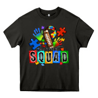 Asphalt american football support squad autism Heavy Core Tee - Zillion Design Studio