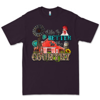 Plum life is better in the country Premium Tee - Zillion Design Studio