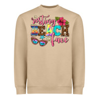 Mushroom resting beach face Heavyweight Sweatshirt - AdoDesignShop