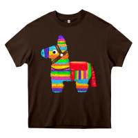 Chocolate Brown pinata Heavy Core Tee - Artiststas