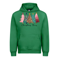 Emerald christmas trees Urban Hoodie - CowGirlArtShop