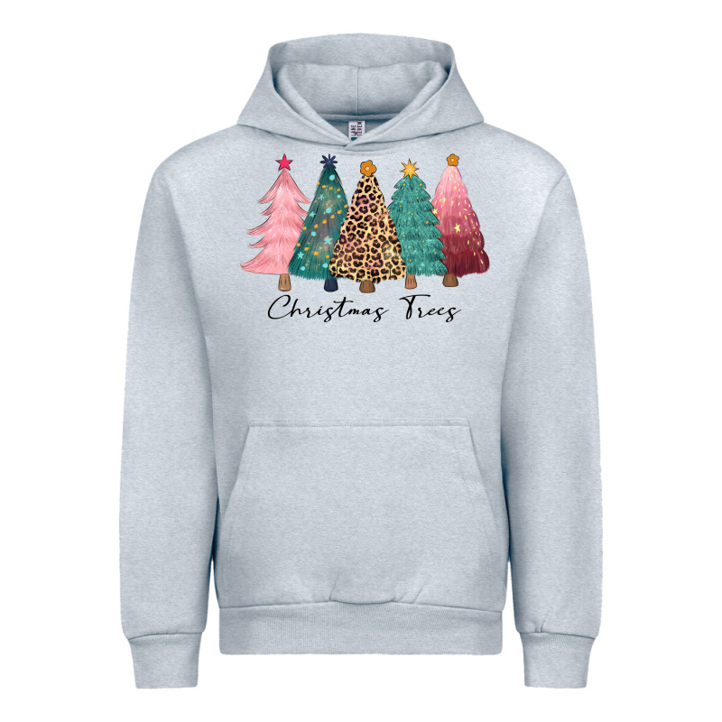 Christmas Trees Urban Hoodie by CowGirlArtShop | Teevron