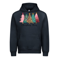 Navy christmas trees Urban Hoodie - CowGirlArtShop