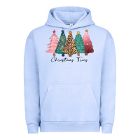 Pigment Grape Ice christmas trees Urban Hoodie - CowGirlArtShop