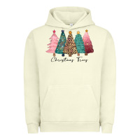 Pigment Pistachio christmas trees Urban Hoodie - CowGirlArtShop