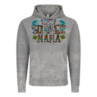 Cloud Rock summer nana Vintage Hoodie - CowhideDigitalArt