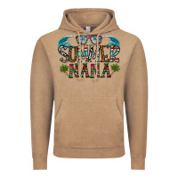 Vintage Coffee summer nana Vintage Hoodie - CowhideDigitalArt
