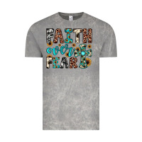 Cloud Rock faith over fear Vintage Tee - JahusDesignShop