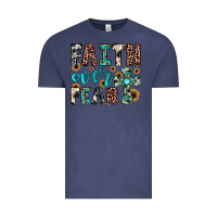 Vintage Denim faith over fear Vintage Tee - JahusDesignShop