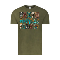 Vintage Olive faith over fear Vintage Tee - JahusDesignShop