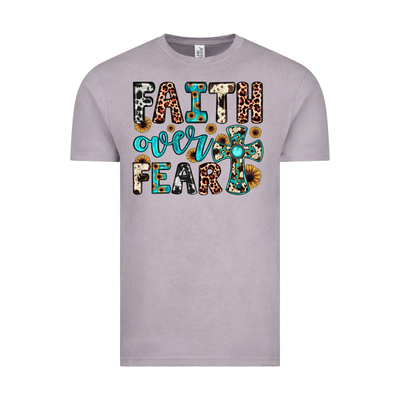 Faith Over Fear Vintage Tee by JahusDesignShop | Teevron