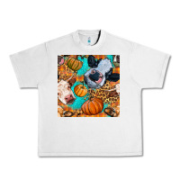 Lunar Rock autumn cows seamless pattern Urban Heavy Tee - BundleAndBundleShop