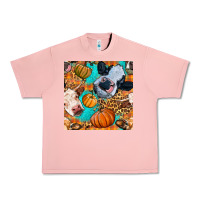 Salmon autumn cows seamless pattern Urban Heavy Tee - BundleAndBundleShop