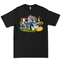 Black farm animals truck Premium Tee - Zillion Design Studio
