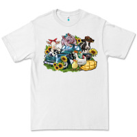 White farm animals truck Premium Tee - Zillion Design Studio