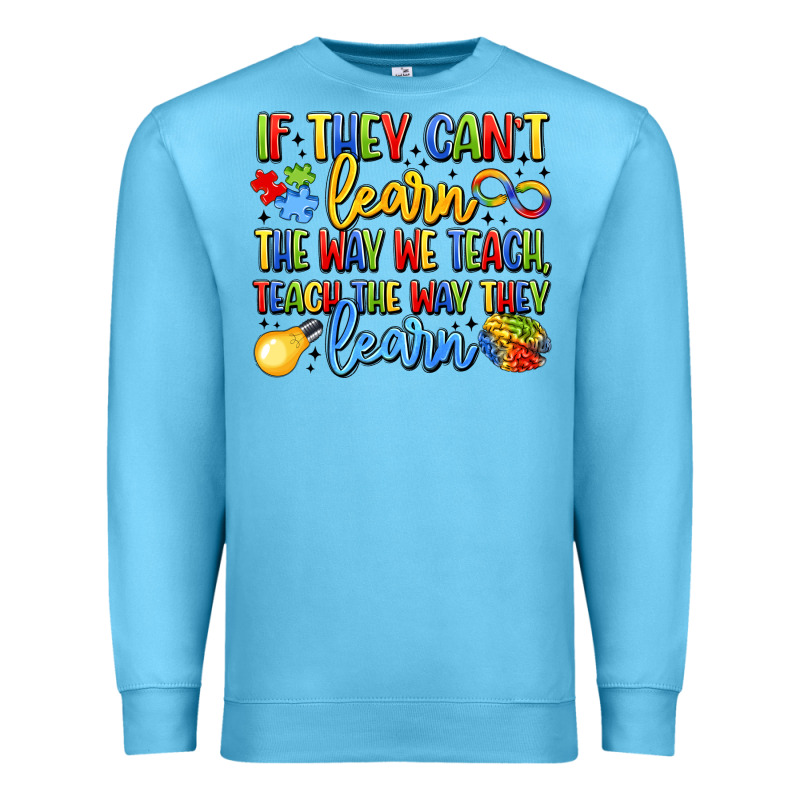 If They Can't Learn The Way We Teach Teach The  Wa Premium Sweatshirt by LillyAllenDesigns | Teevron
