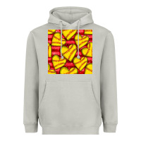 Moon Dust softball hearts seamless pattern Heavyweight Hoodie - BundleAndBundleShop
