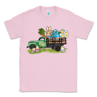 Bubblegum Pink easter hunt i̇n truck Classic Tee - AdoDesignShop
