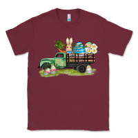 Burgundy easter hunt i̇n truck Classic Tee - AdoDesignShop