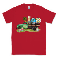 Red easter hunt i̇n truck Classic Tee - AdoDesignShop