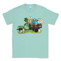 Seafoam easter hunt i̇n truck Classic Tee - AdoDesignShop