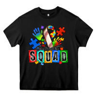 Black baseball support squad autism Heavy Core Tee - Zillion Design Studio