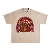 French Oak valentines red angus rainbow Urban Heavy Tee - JahusDesignShop