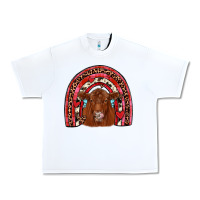 White valentines red angus rainbow Urban Heavy Tee - JahusDesignShop