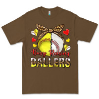 Cacao busy raising ballers with baseball and softball Premium Tee - texasbilliewilder