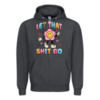 Smoke let that shit go Zipper Hoodie - MaliasSmallBusiness