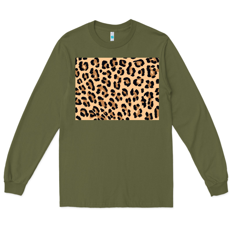 Leopard Background 3200x2400 Long Sleeve Tee by AdoDesignShop | Teevron
