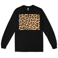 Black leopard background 3200x2400 Long Sleeve Tee - AdoDesignShop
