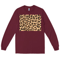 Burgundy leopard background 3200x2400 Long Sleeve Tee - AdoDesignShop