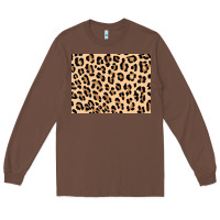 Chestnut leopard background 3200x2400 Long Sleeve Tee - AdoDesignShop