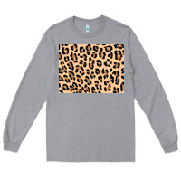 Heather Grey leopard background 3200x2400 Long Sleeve Tee - AdoDesignShop