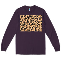 Plum leopard background 3200x2400 Long Sleeve Tee - AdoDesignShop
