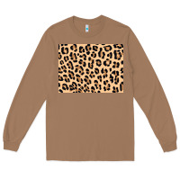 Toasted Coconut leopard background 3200x2400 Long Sleeve Tee - AdoDesignShop