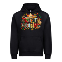 Black Cinco de mayo crafty granny Urban Hoodie - CowGirlArtShop