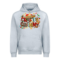 Heather Grey Cinco de mayo crafty granny Urban Hoodie - CowGirlArtShop