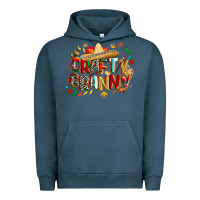 Pigment Midnight Navy Cinco de mayo crafty granny Urban Hoodie - CowGirlArtShop