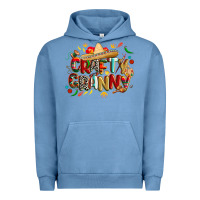 Pigment Pebble Blue Cinco de mayo crafty granny Urban Hoodie - CowGirlArtShop