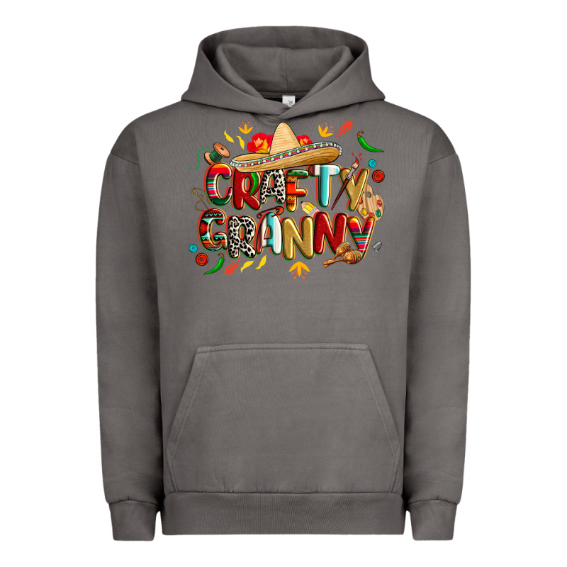 Cinco De Mayo Crafty Granny Urban Hoodie by CowGirlArtShop | Teevron