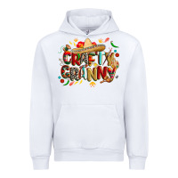 White Cinco de mayo crafty granny Urban Hoodie - CowGirlArtShop